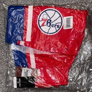Philadelphia 76ers Mitchell & Ness 1996-1997 Swingman Road Shorts